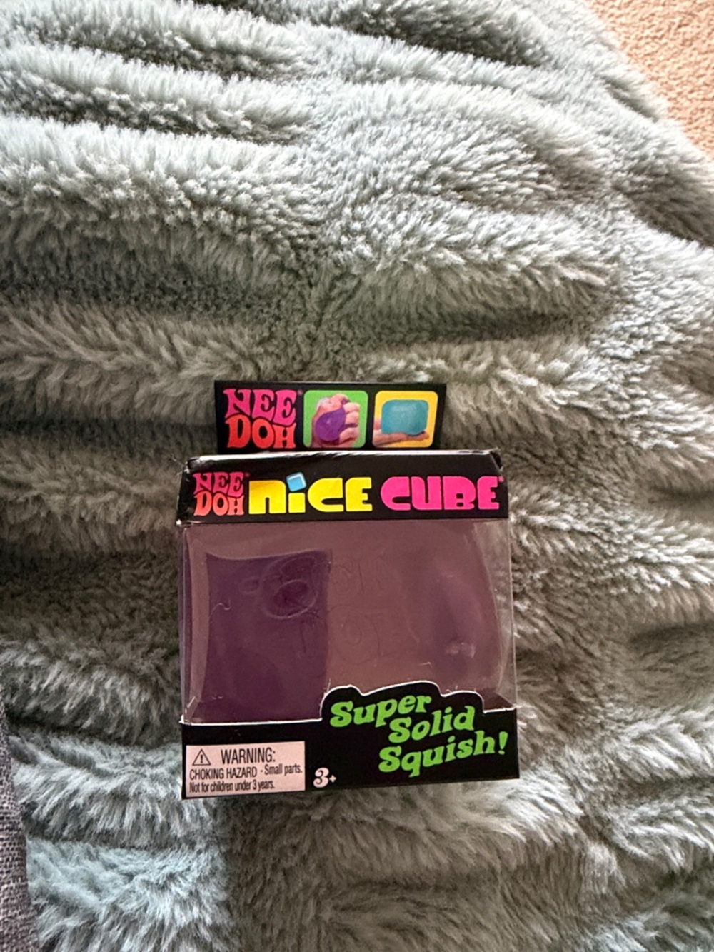 Nice Cube Purple Super Solid Squish - Kids Accessory
